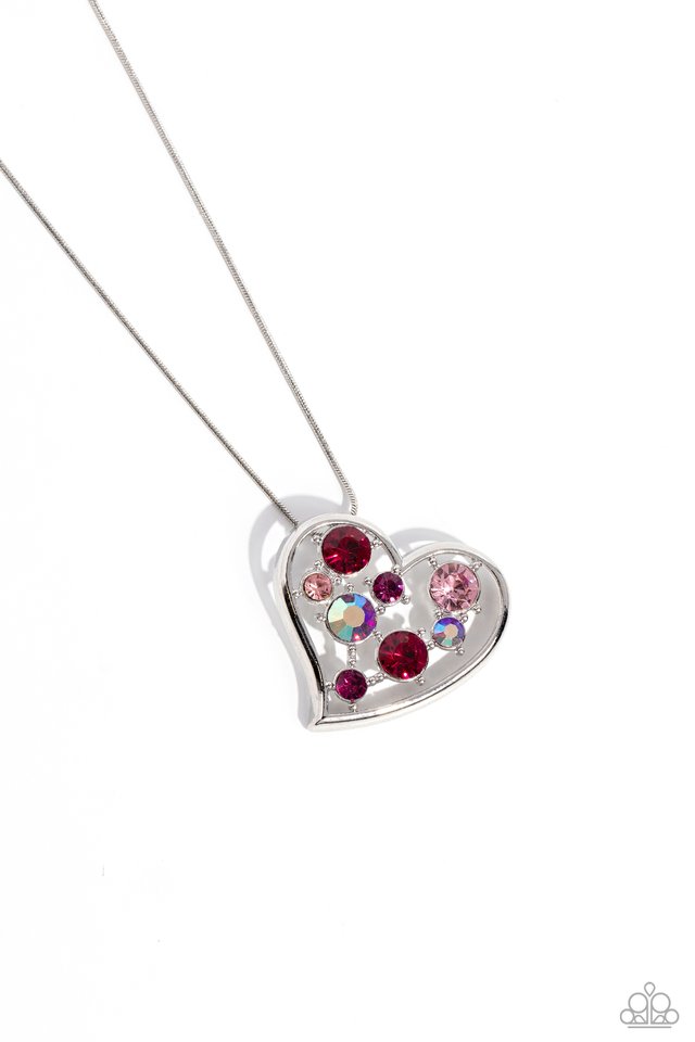 Romantic Recognition - Pink - Paparazzi Necklace Image