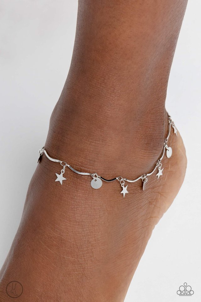 BEACH You To It - Silver - Paparazzi Bracelet Image