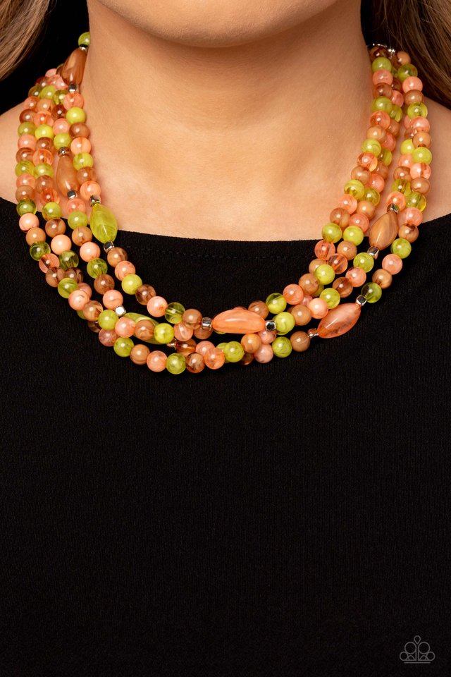 Layered Lass - Multi - Paparazzi Necklace Image