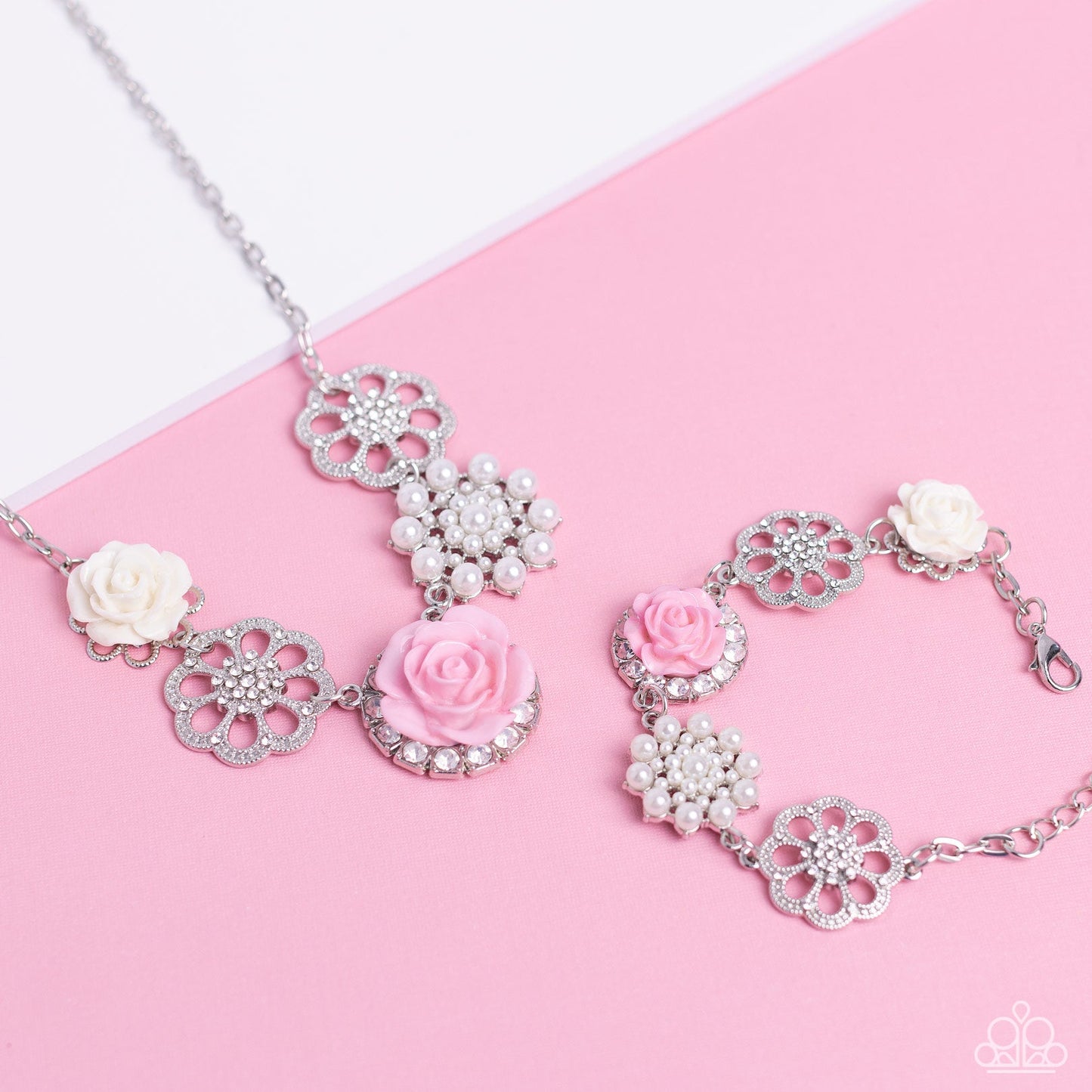 Paparazzi Bracelet ~ Tea Party Theme - Pink