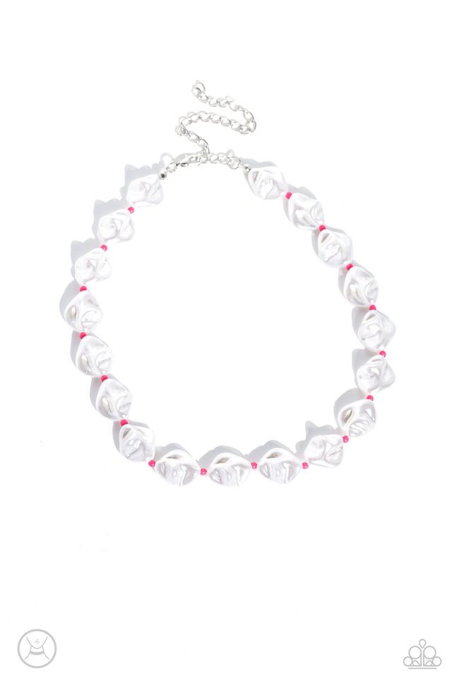 SHORE Enough - Pink - Paparazzi Necklace Image