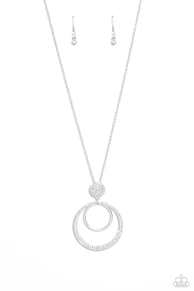 Spanish Sizzle - White - Paparazzi Necklace Image