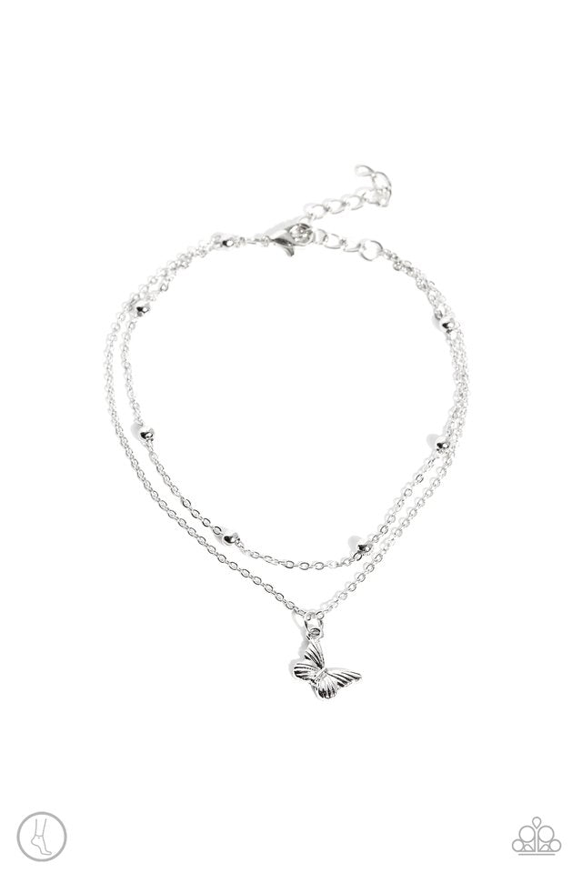 Fly Me To The Beach - Silver - Paparazzi Bracelet Image