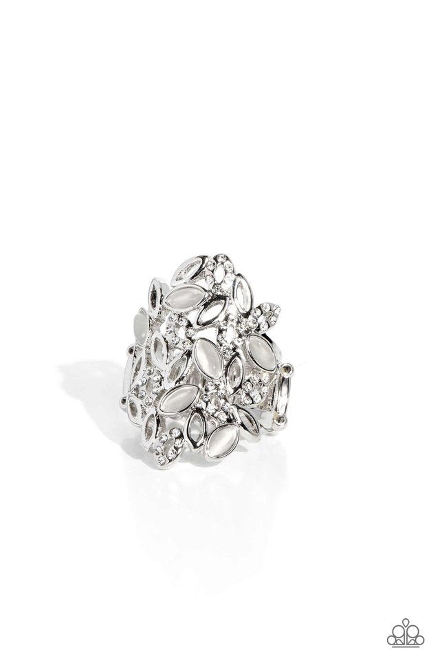 LEAF Home - White - Paparazzi Ring Image