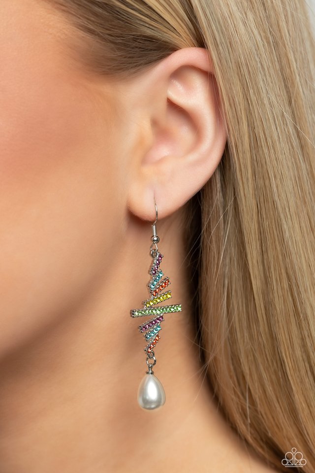 Timeless Tapestry - Multi - Paparazzi Earring Image