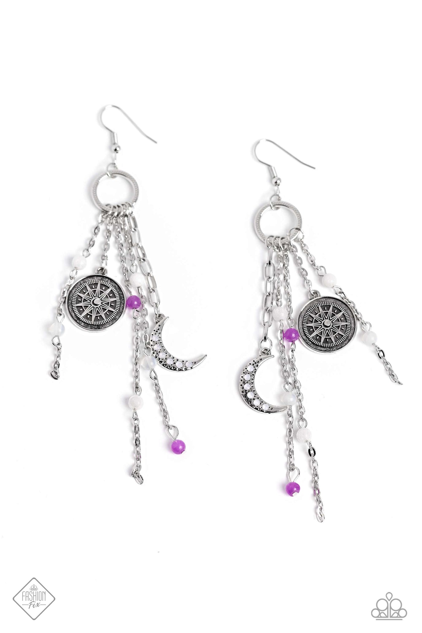Paparazzi Earring ~ Esteemed Explorer - Purple