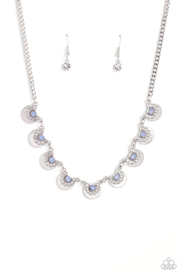 Grandiose Grace - Blue - Paparazzi Necklace Image