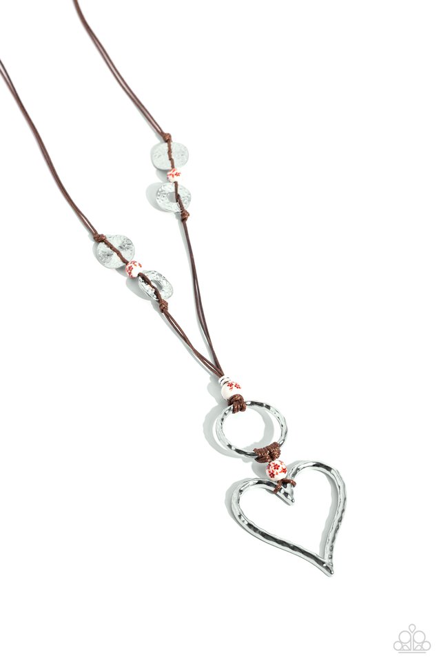 KNOT Over Yet - Red - Paparazzi Necklace Image