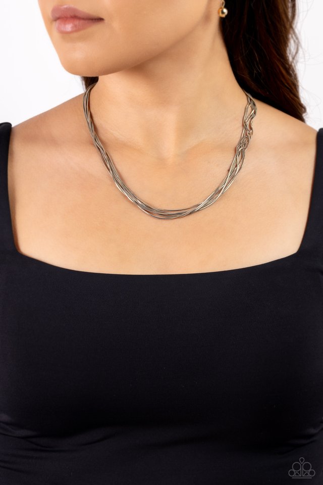 Salvaging Sass - Multi - Paparazzi Necklace Image