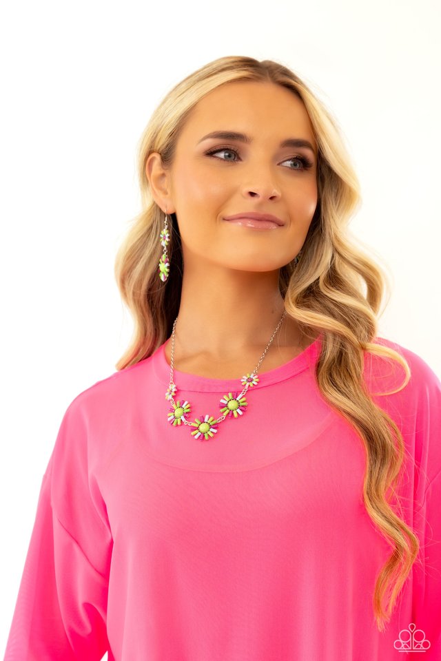 SUN and Fancy Free - Multi - Paparazzi Necklace Image
