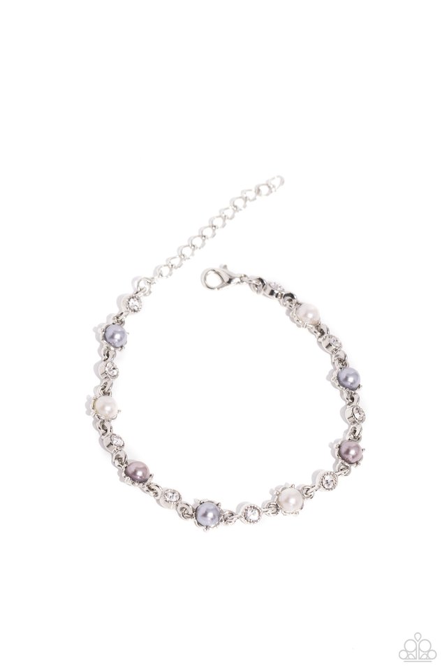 Particularly Pronged - Silver - Paparazzi Bracelet Image