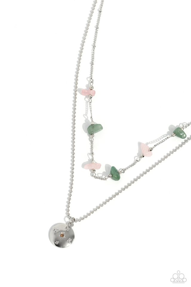 Sense of Direction - Pink - Paparazzi Necklace Image