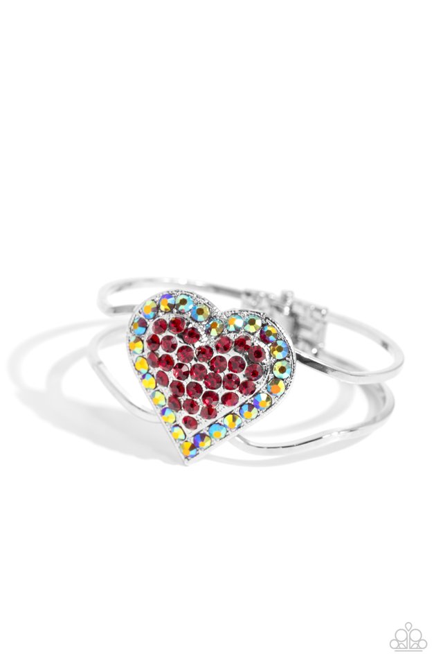 Flirtatious Finale - Red - Paparazzi Bracelet Image