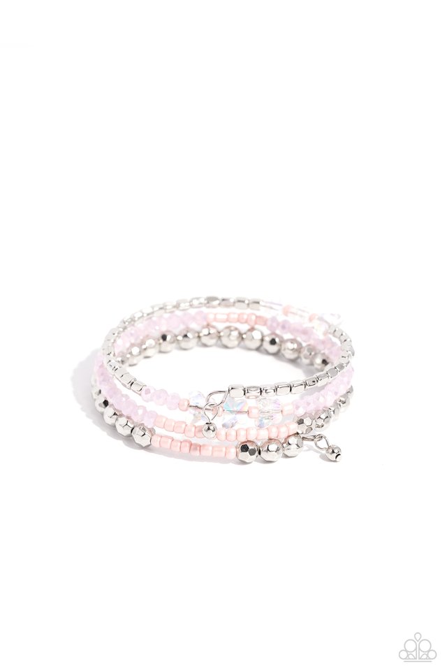 Boundless Behavior - Pink - Paparazzi Bracelet Image
