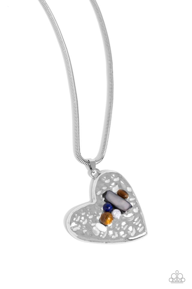Tilted Trailblazer - Brown - Paparazzi Necklace Image