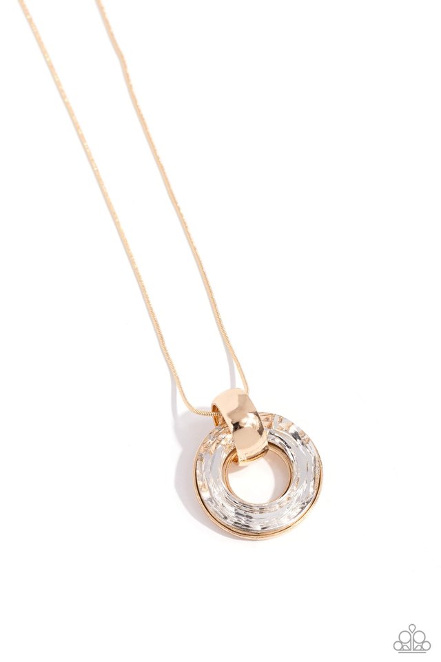 Timeless Triumph - Gold - Paparazzi Necklace Image