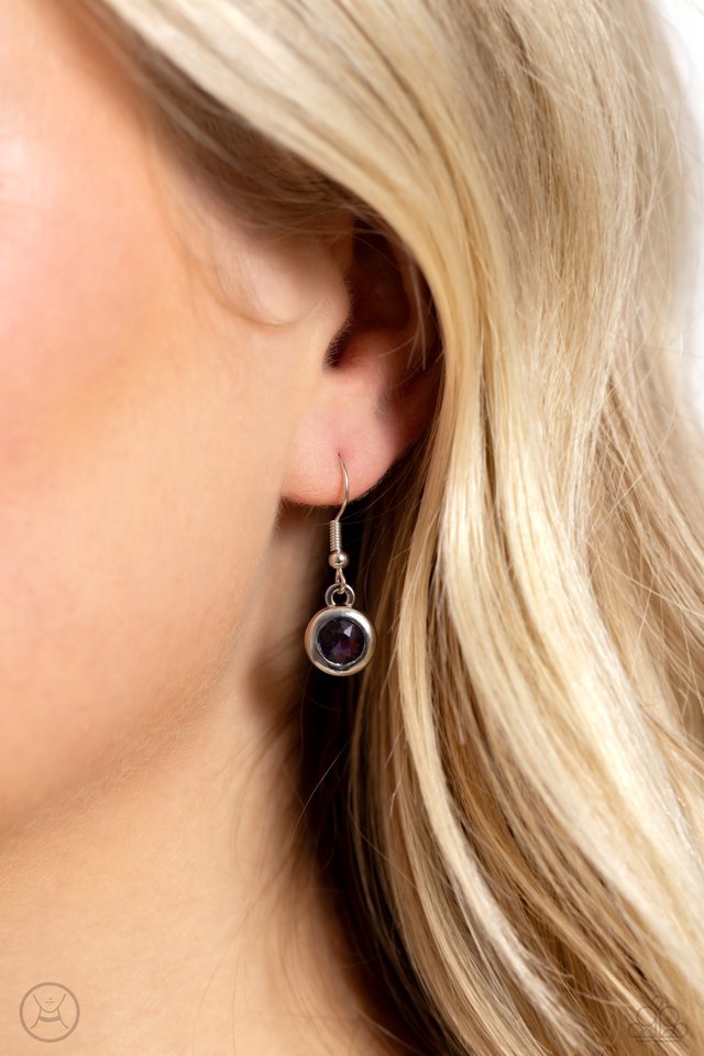 Abstract Admirer - Purple - Paparazzi Necklace Image