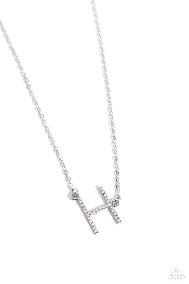 INITIALLY Yours - H - Multi - Paparazzi Necklace Image