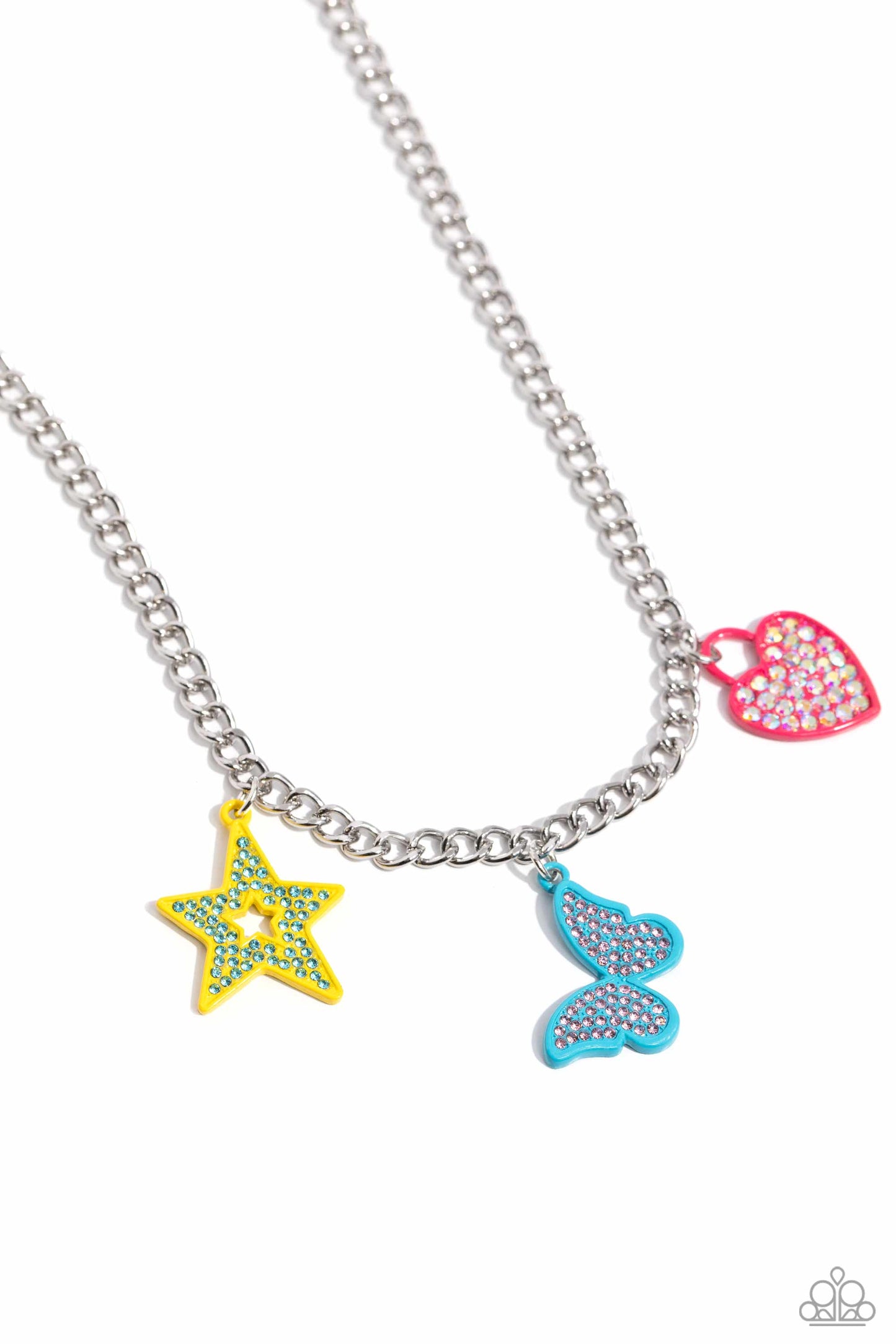 Paparazzi Necklace ~ Sensational Shapes - Multi