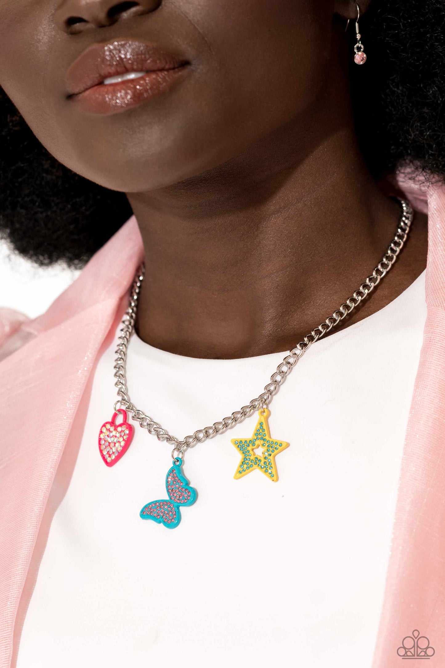 Paparazzi Necklace ~ Sensational Shapes - Multi