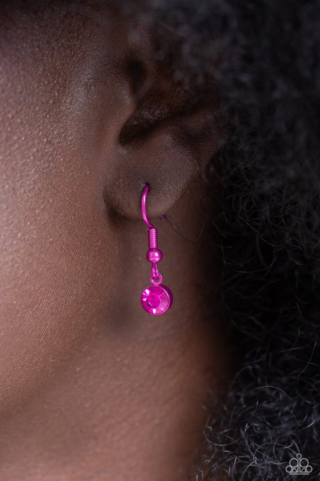 Low-Key Lovestruck - Pink - Paparazzi Necklace Image