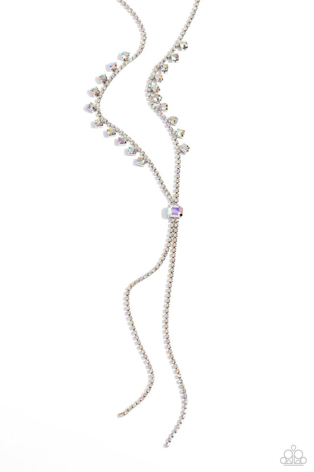 Synchronized SHIMMER - Multi - Paparazzi Necklace Image