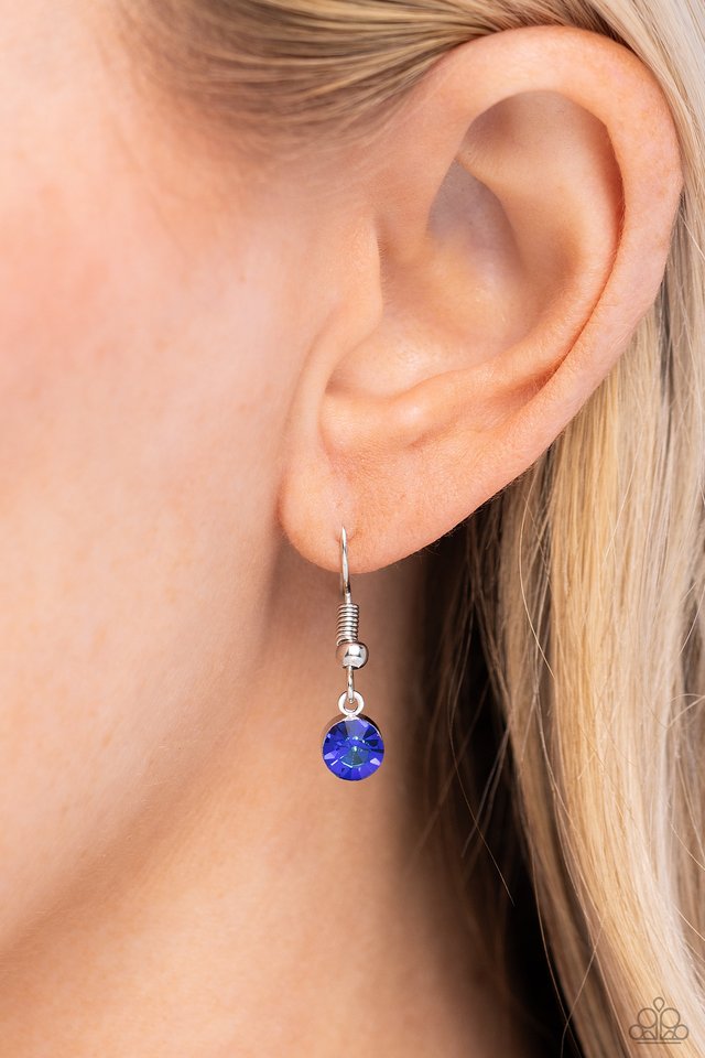 Benevolent Bling - Blue - Paparazzi Necklace Image