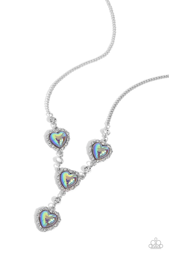 Stuck On You - Silver - Paparazzi Necklace Image