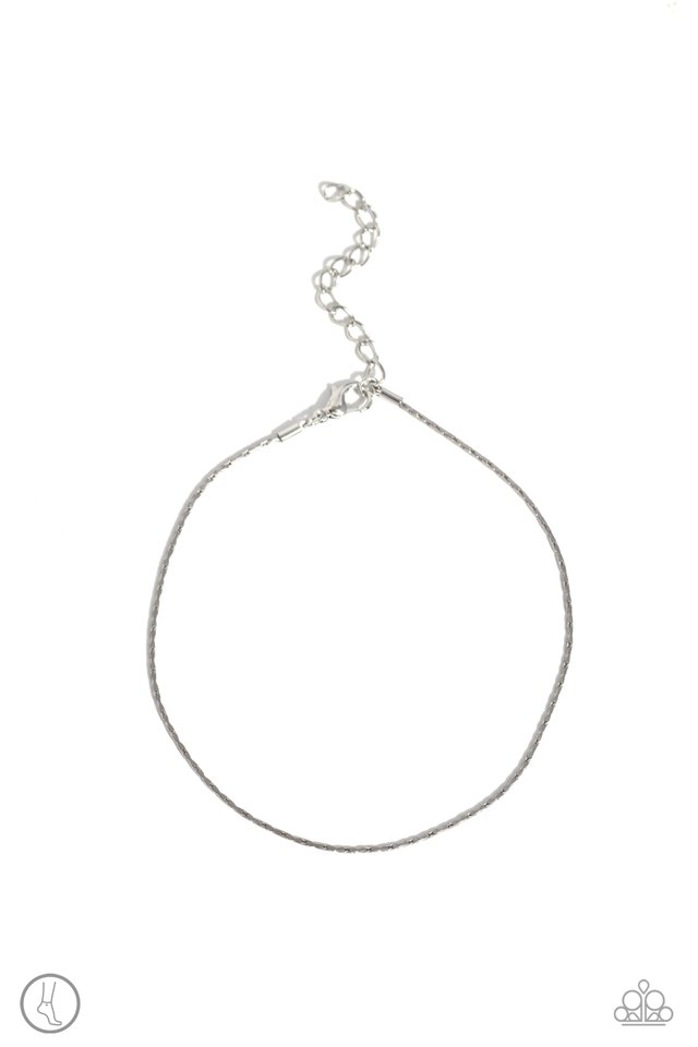 High-Tech Texture - Silver - Paparazzi Bracelet Image