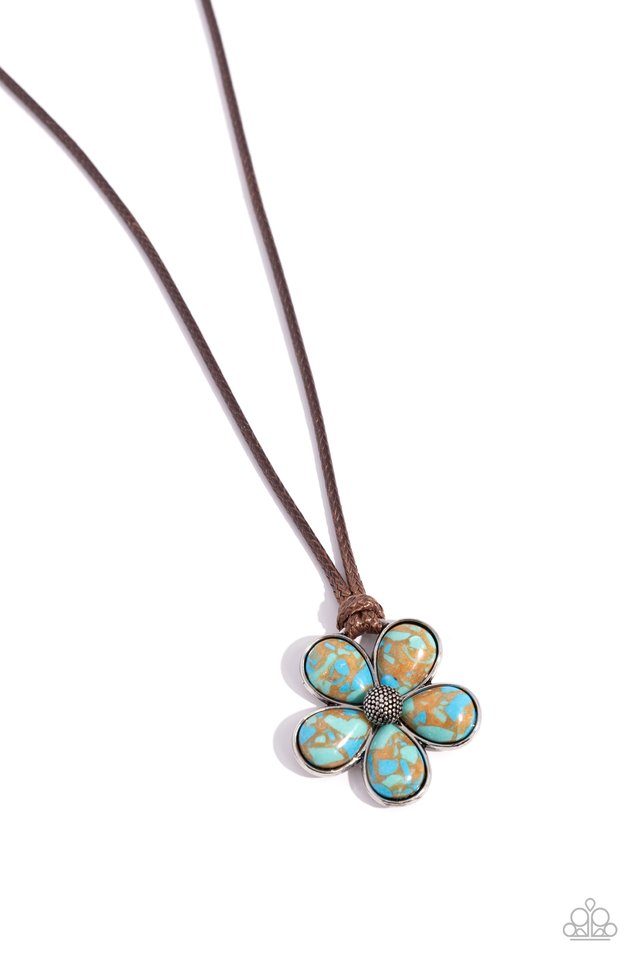 Budding Badlands - Brown - Paparazzi Necklace Image