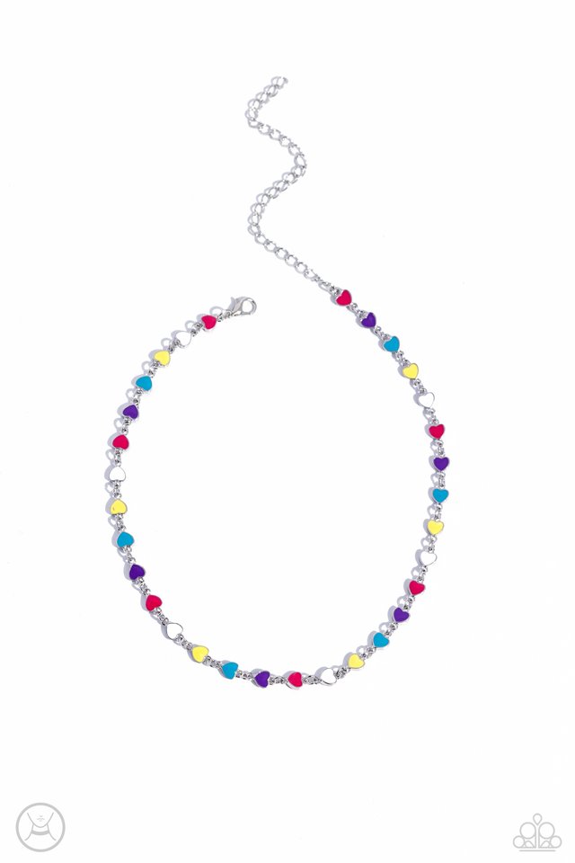 Dancing Dalliance - Multi - Paparazzi Necklace Image