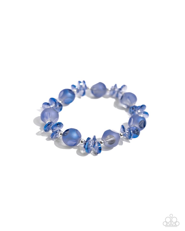 Lets Start at the FAIRY Beginning - Blue - Paparazzi Bracelet Image