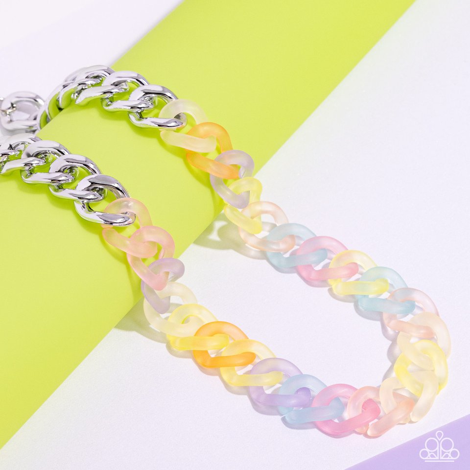 Rainbow Ragtime - Multi - Paparazzi Necklace Image