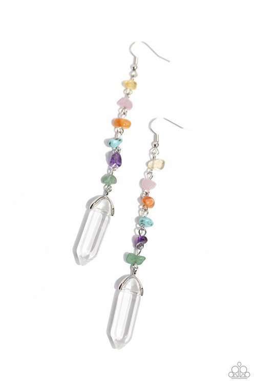 Quartz Qualification - Paparazzi Earring Image
