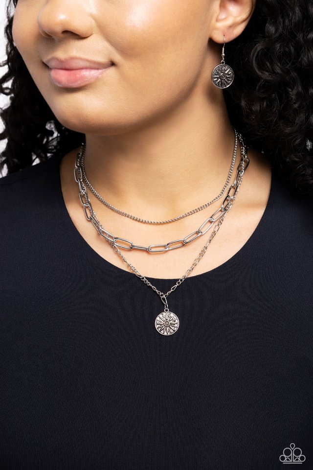 Appointed Artistry - Silver - Paparazzi Necklace Image
