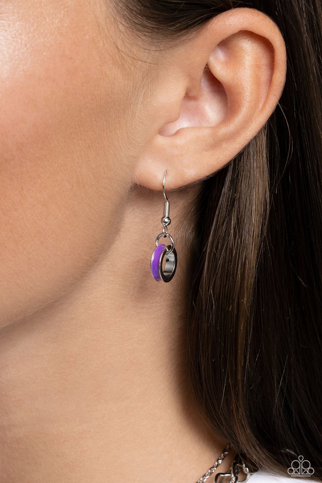 Colorful Cadet - Purple - Paparazzi Necklace Image