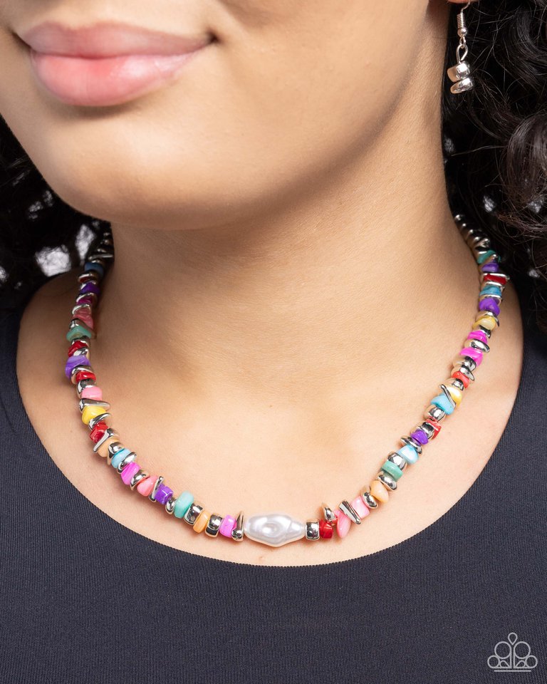 Seasonal Socialite - Multi - Paparazzi Necklace Image