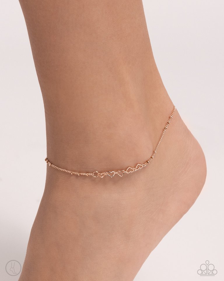 Satellite Shimmer - Rose Gold - Paparazzi Bracelet Image