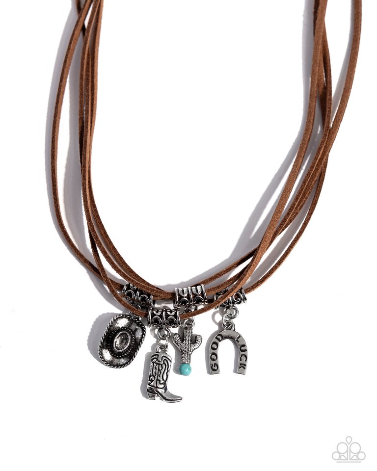 Southern Beauty - Brown - Paparazzi Necklace Image