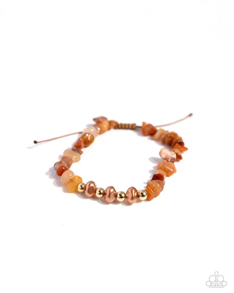 Impressive Ingenuity - Orange - Paparazzi Bracelet Image