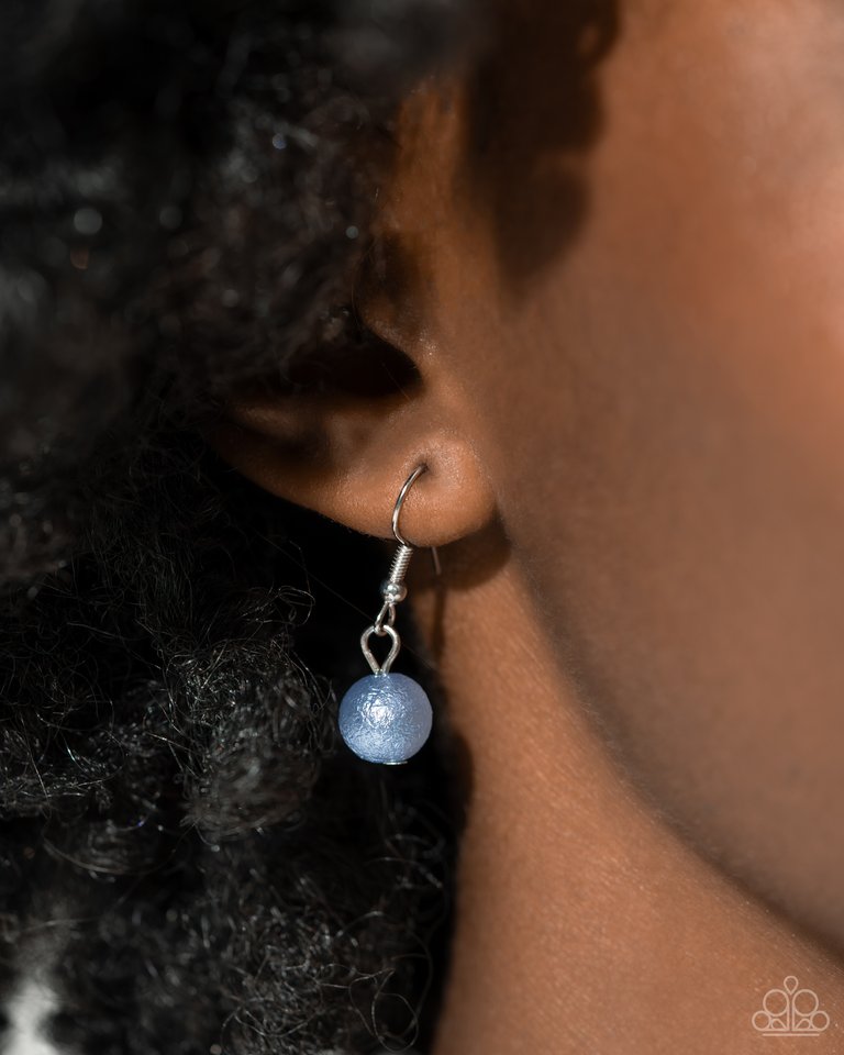 Pearl Pandora - Blue - Paparazzi Necklace Image