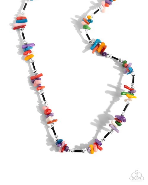 Multicolored Marathon - Paparazzi Necklace Image