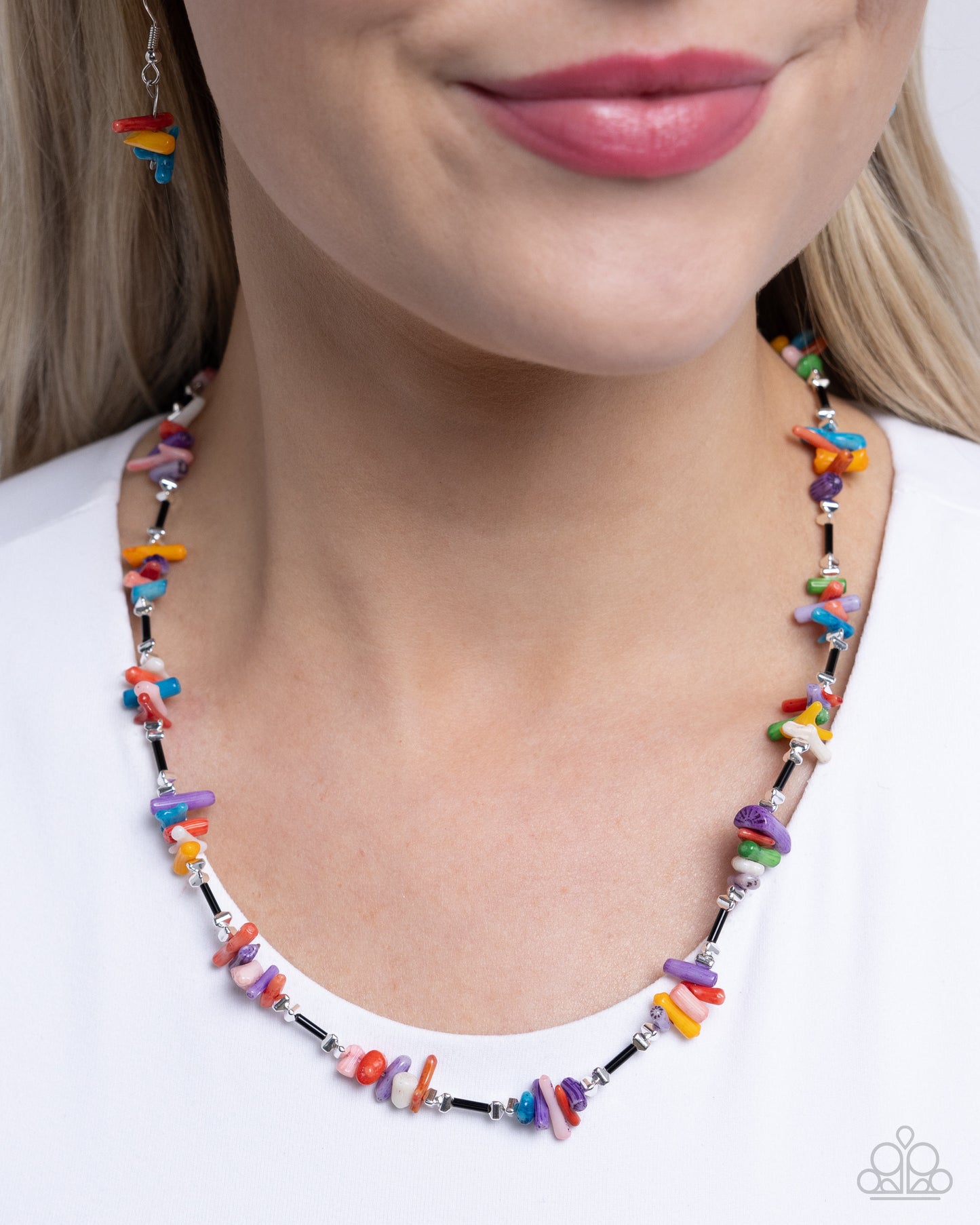 Multicolored Marathon - Paparazzi Necklace Image