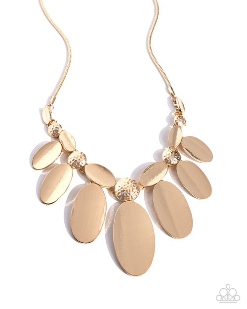 Hammered Horoscope - Paparazzi Necklace Image