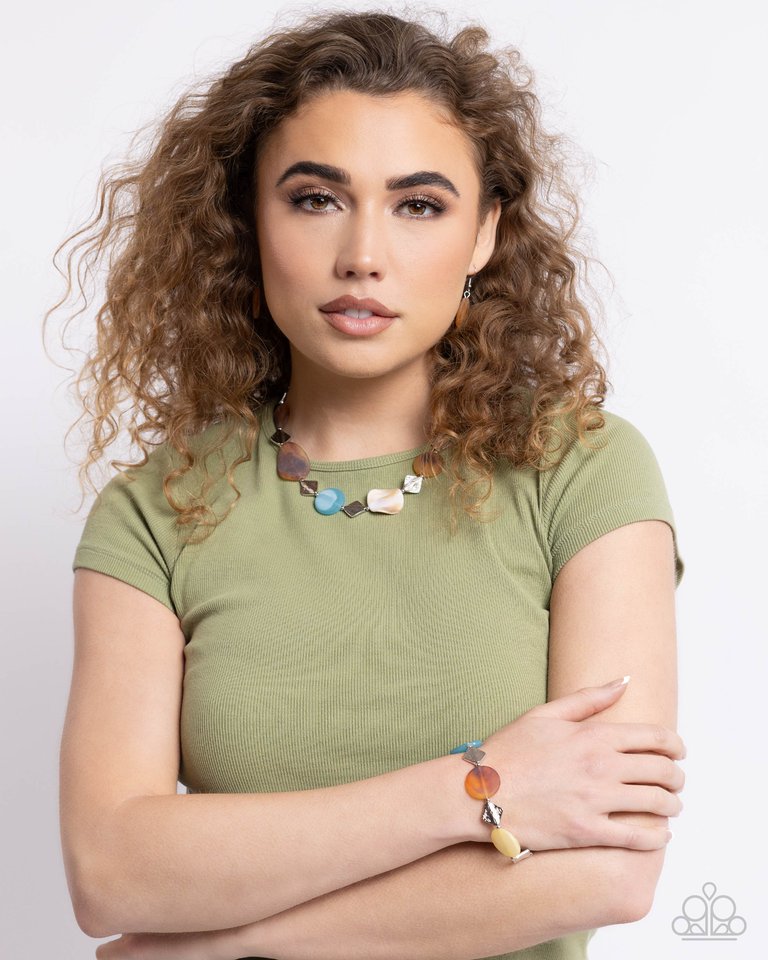 Reflective Ratio - Brown - Paparazzi Bracelet Image