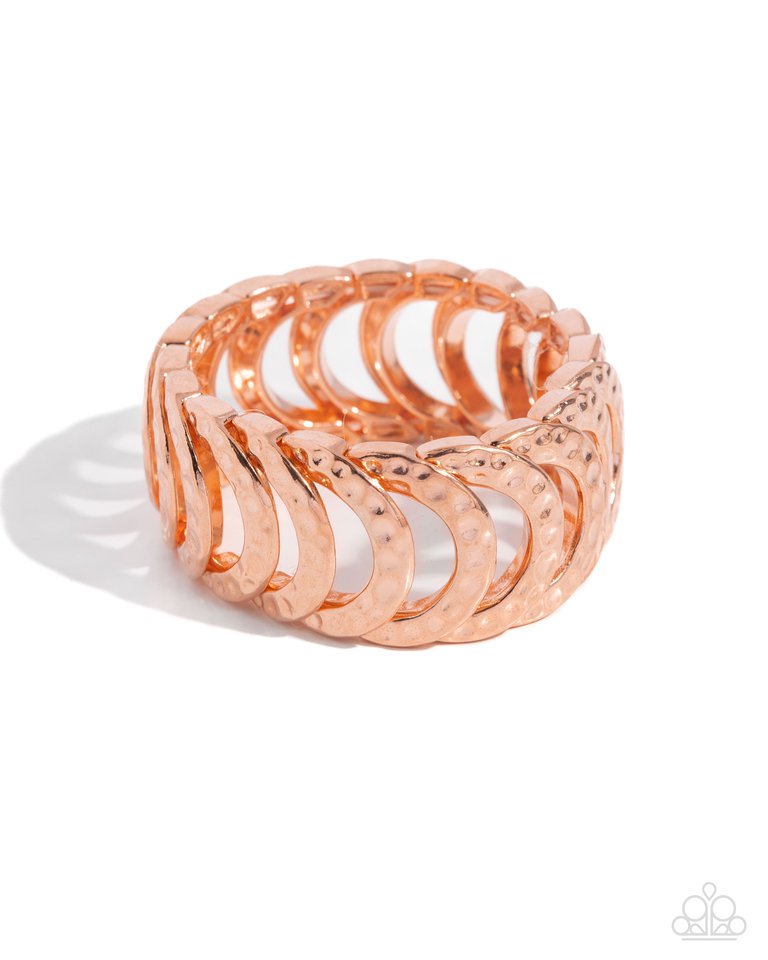 Hardware Haute - Copper - Paparazzi Bracelet Image