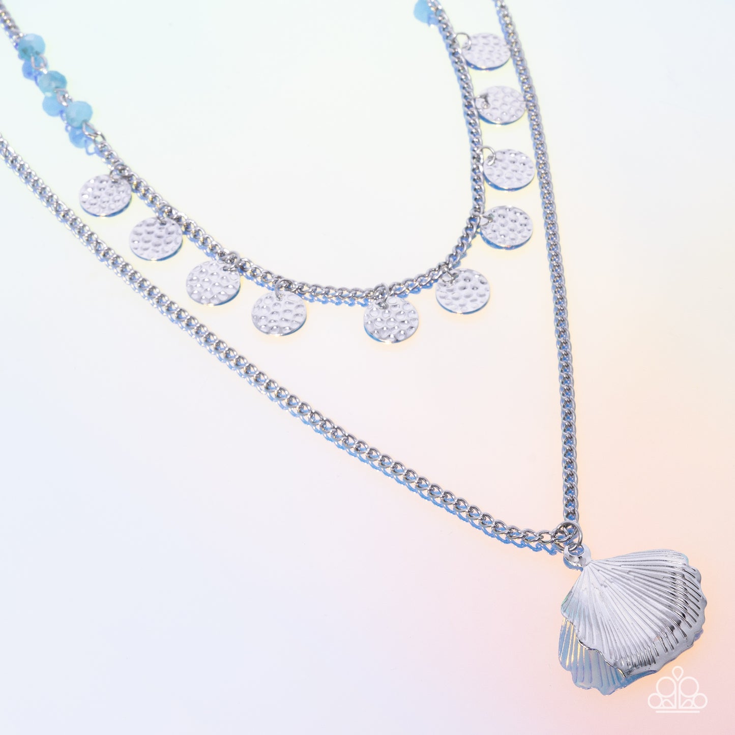 Beachy Balance - Blue - Paparazzi Necklace Image