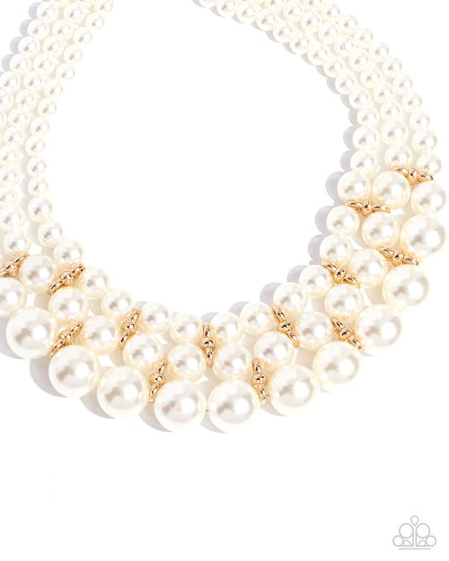 Glossy Gala - Paparazzi Necklace Image