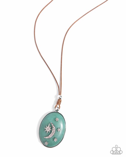 Stellar Service - Green - Paparazzi Necklace Image
