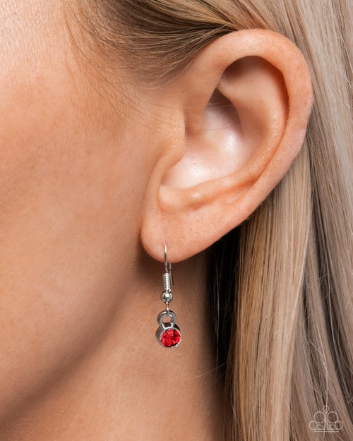 Abstract Affection - Red - Paparazzi Necklace Image